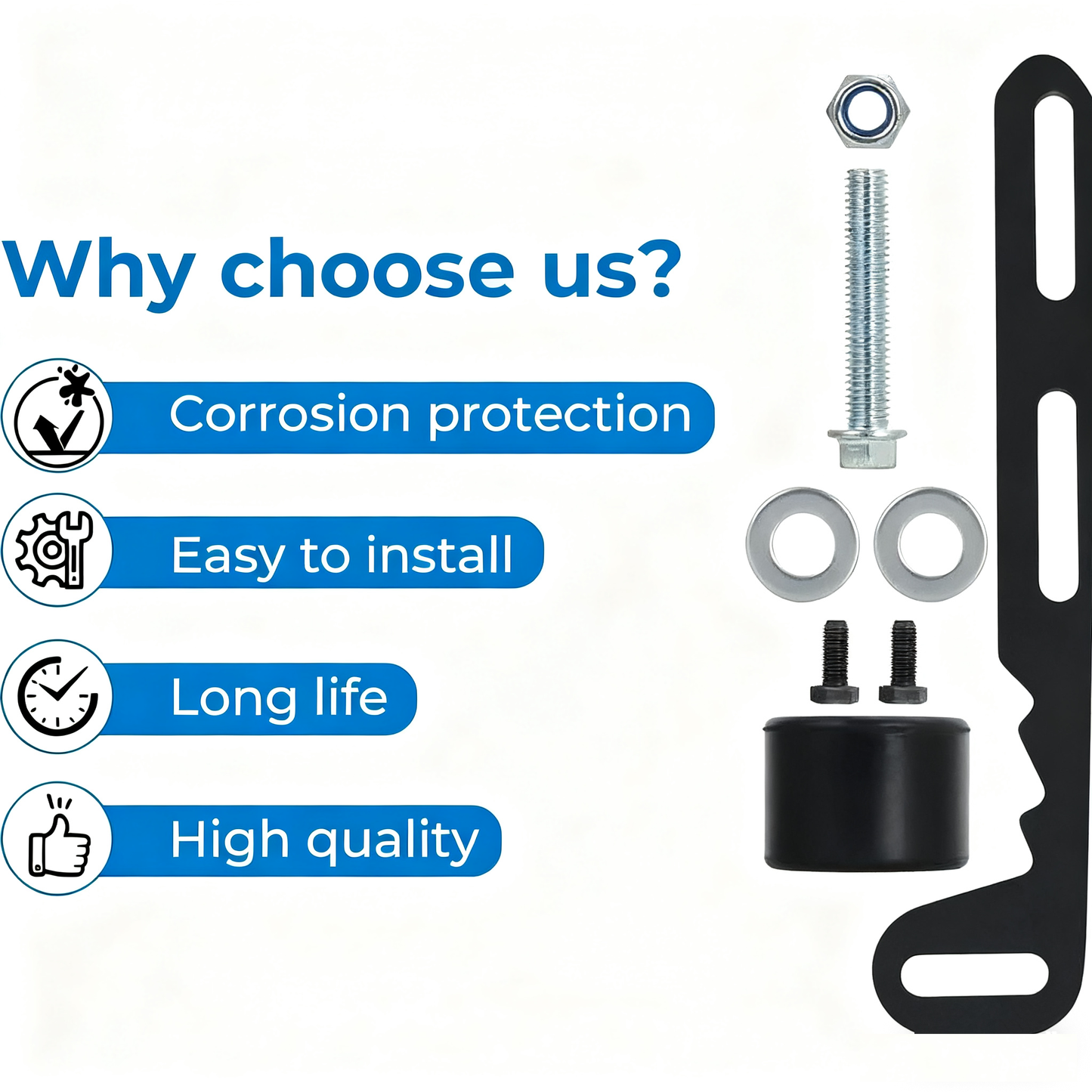 Chain tensioner for mini motorcycles suitable for 212, 224, 236196, small block Predator GX160, Gx200